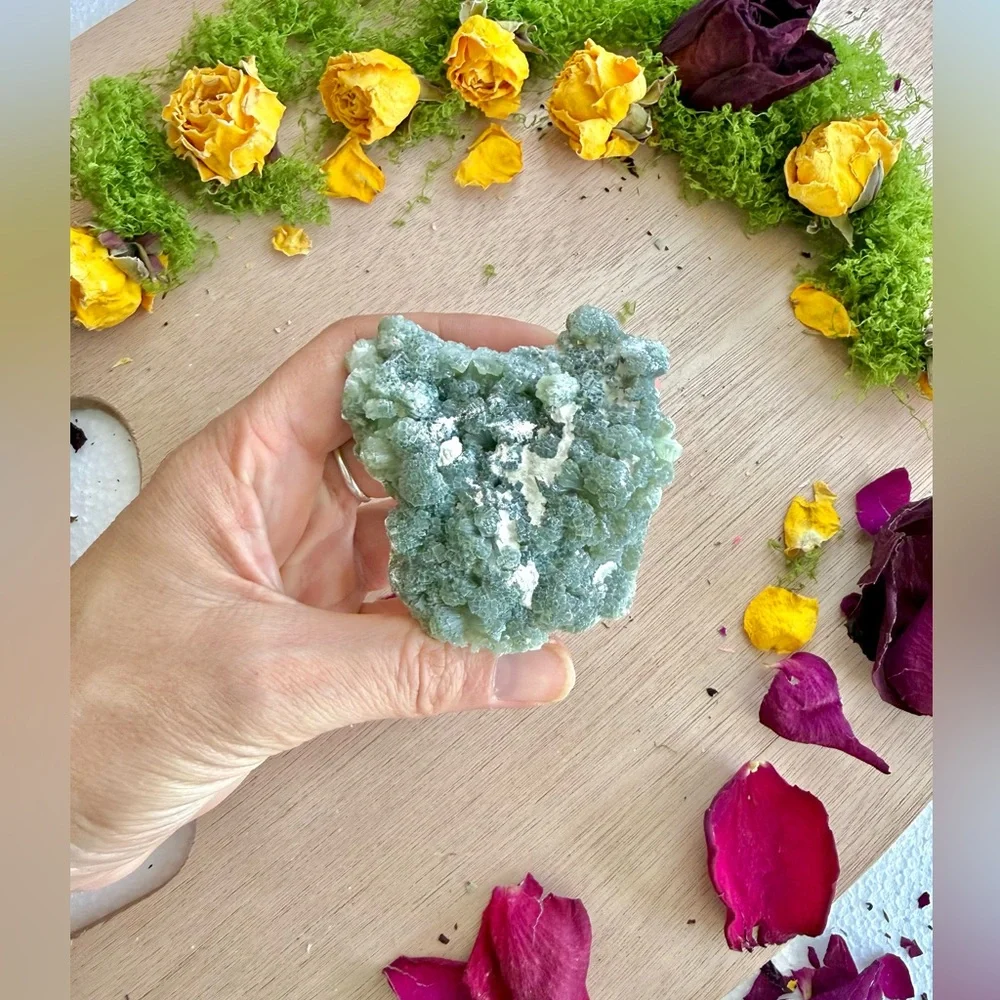 Prehnite from Morocco
